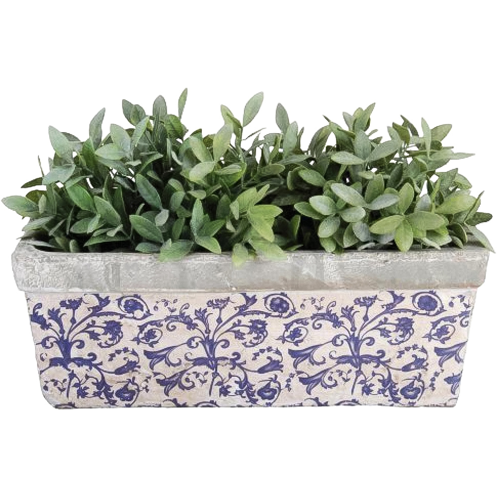 Fallen Fruits Rectangular Ceramic Planter Box 39.6 x 15.3cm Image 1