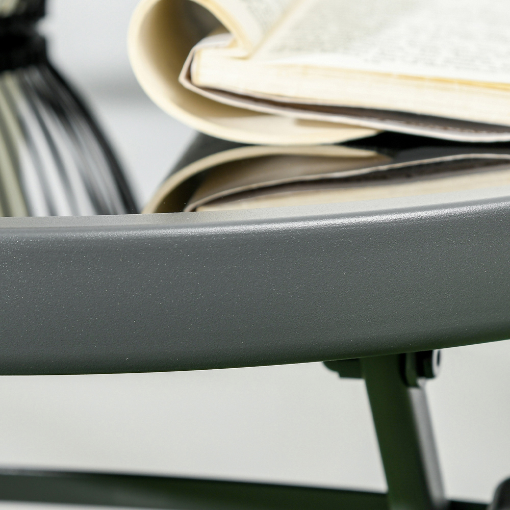 Outsunny 2 Seater Foldable Bistro Set Light Grey Image 3