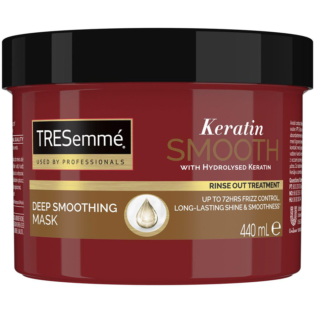 TRESemme Keratin Smooth Deep Smoothing Mask 440ml 2 Pack Image 2