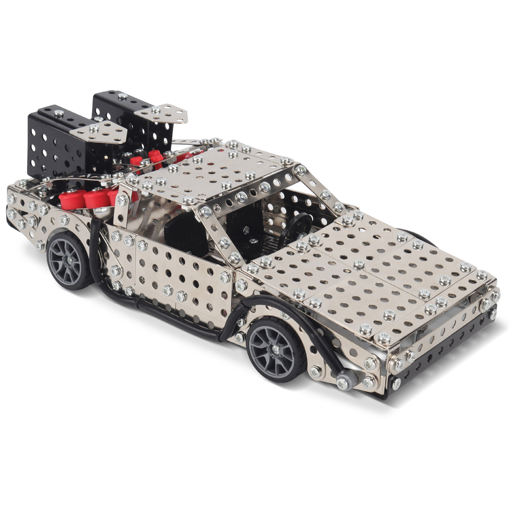 Coach House Delorean Metal Construction Set Image 2