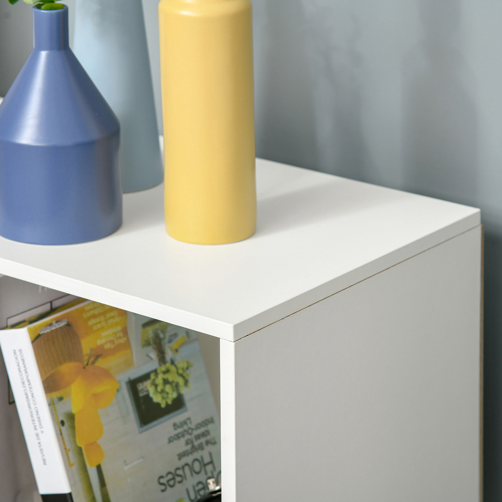 HOMCOM 9 Cube White Storage Cupboard Bookshelf Image 3