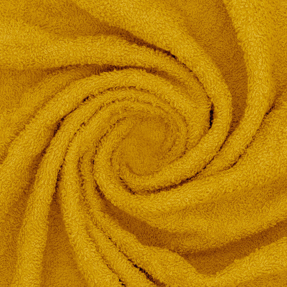 Velosso Hampi Cotton Yellow Hand Towel Set of 2 Image 4