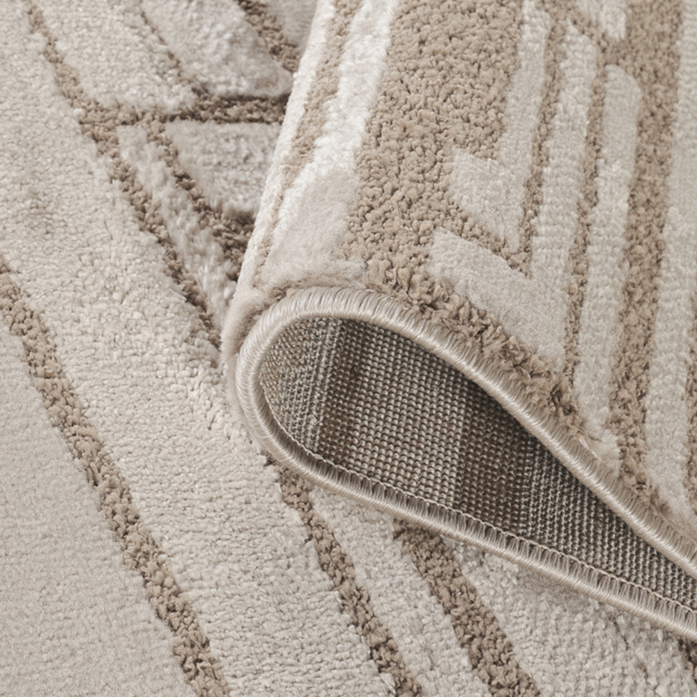 Desire Rugs Hamilton Mocha Bold Geometric Rug 80 x 150cm Image 3