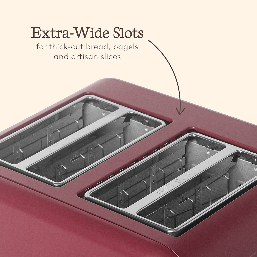 Haden Banbury 214768 Berry 4 Slice Toaster Image 3
