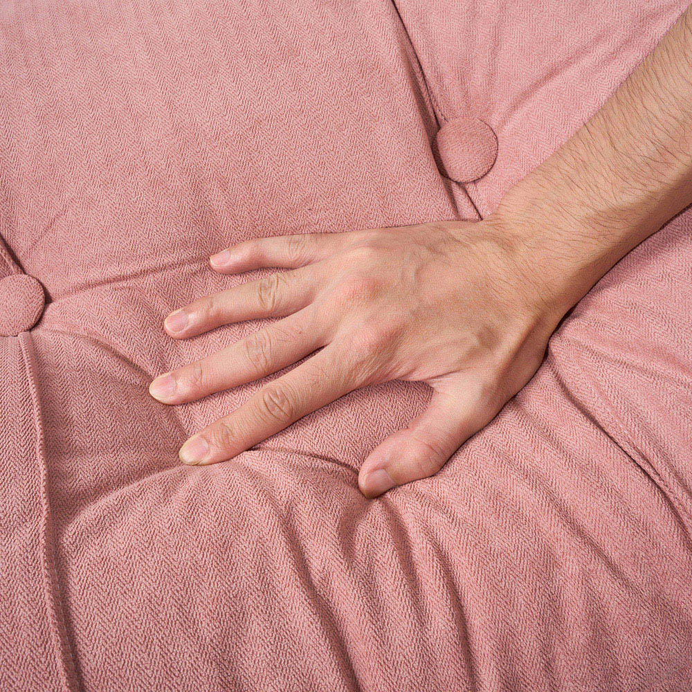 Living and Home Pink Chenille Headboard Pillow 60 x 180cm Image 5