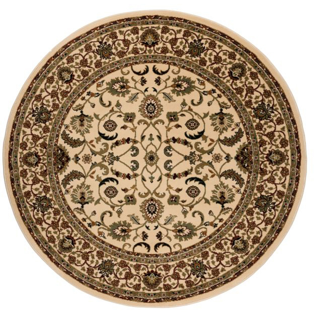Homemaker Kellan Traditional Circular Rug 120cm Image 2
