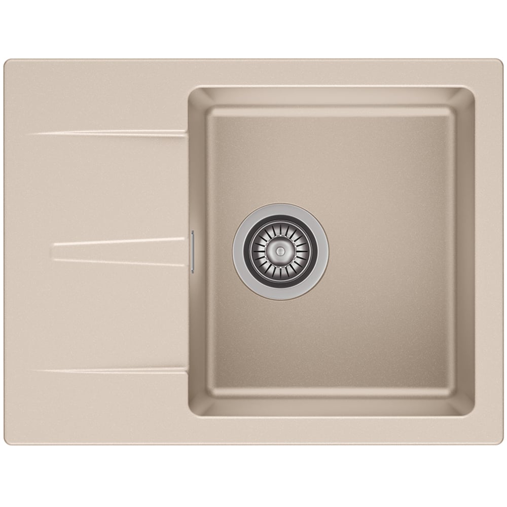 Reginox Avignon 10 CS Caffe Silvery Compact Granite Sink and Bowl 595 x 460mm Image 1
