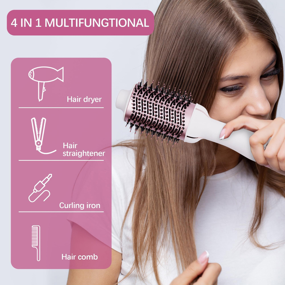Alivio 4-in-1 Negative Ion Curler Multiple Heat Setting Hair Styler Image 8