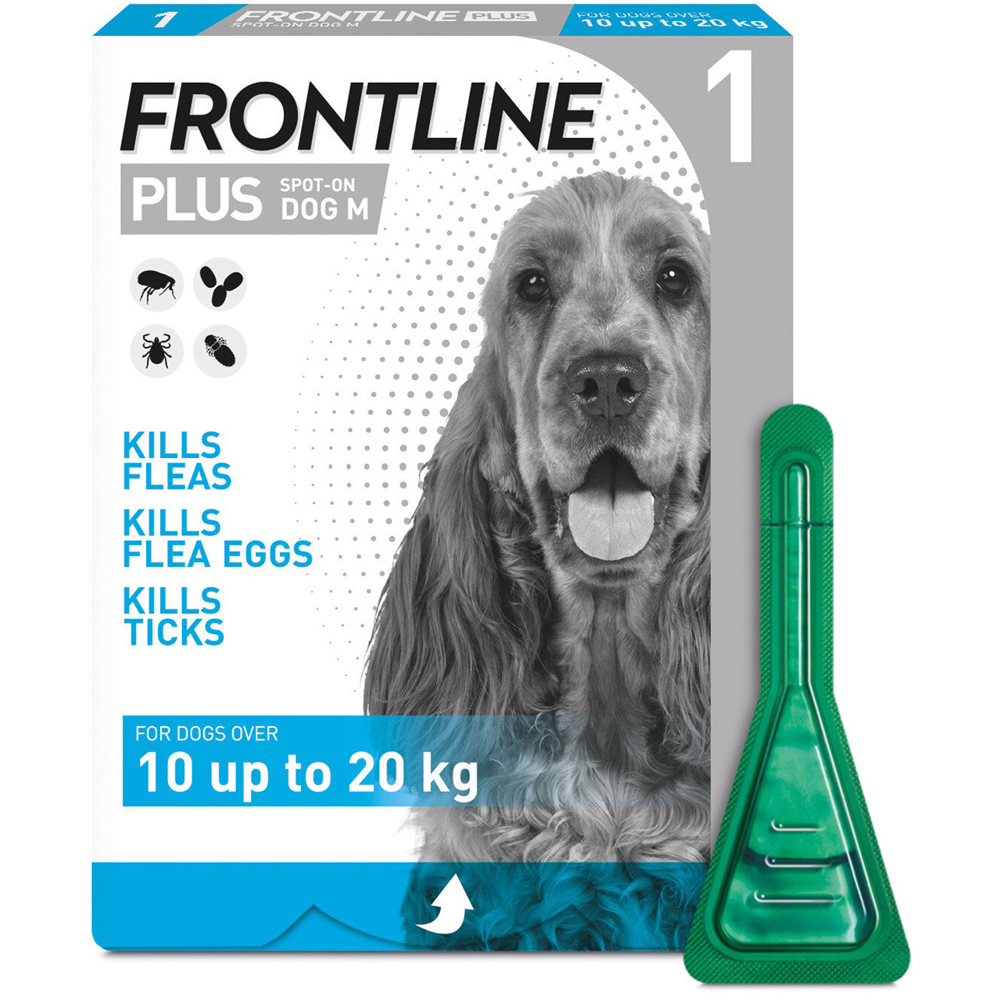 Frontline Plus Spot On for Dogs - Medium Breed Image 1