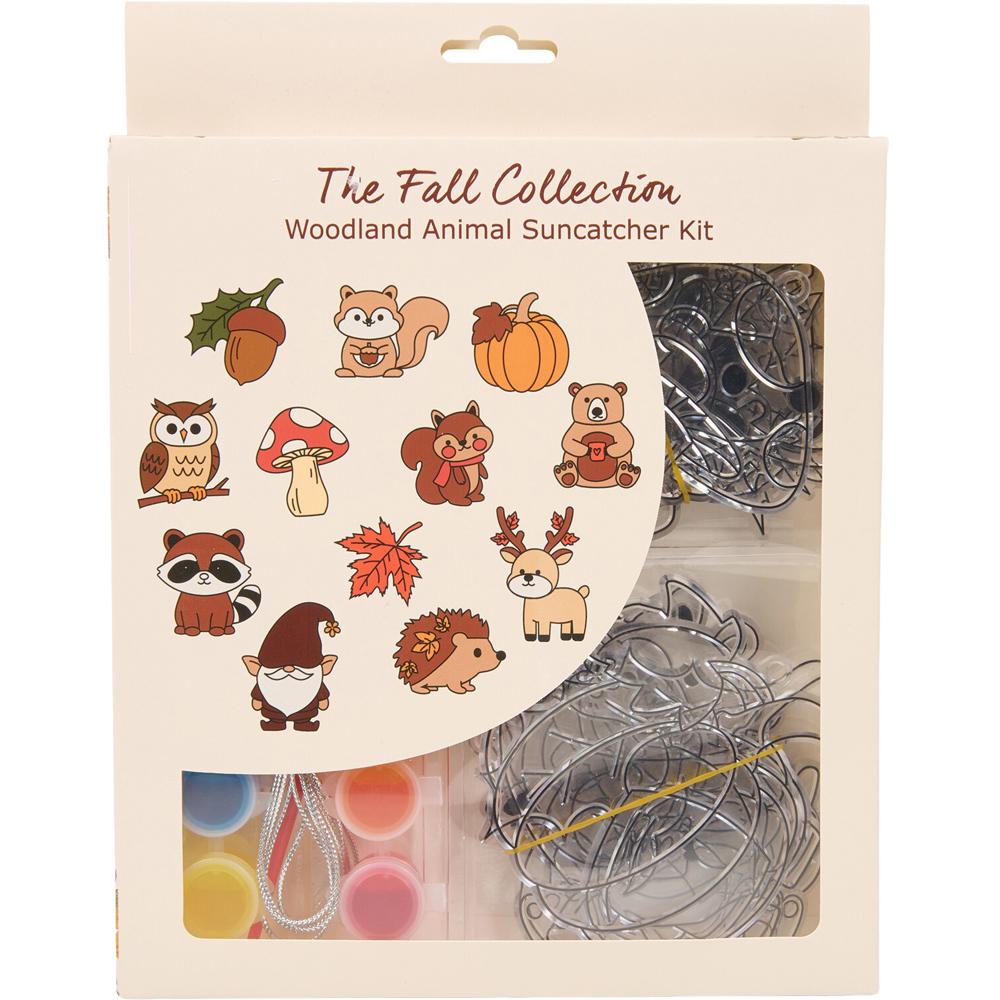Woodland Animal Suncatcher Kit Image 1