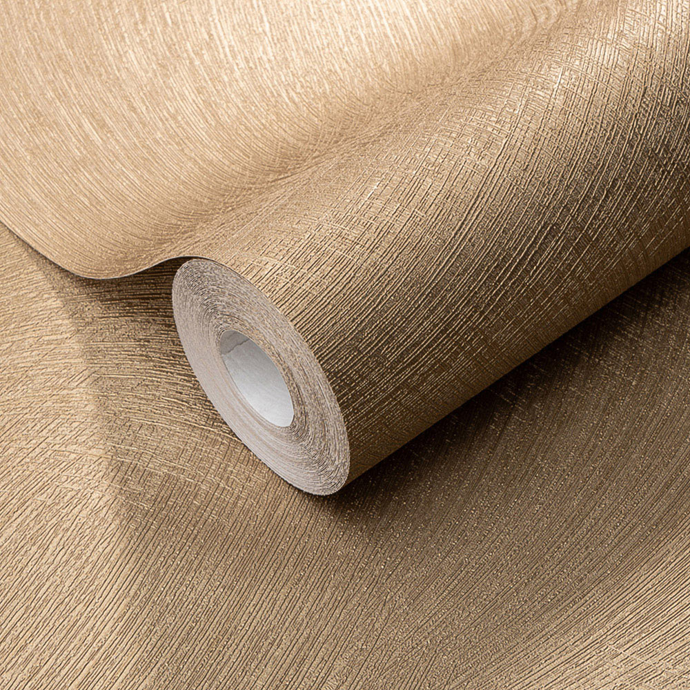 Erismann En Vouge Glamourous Textured Gold Vinyl Wallpaper Image 2