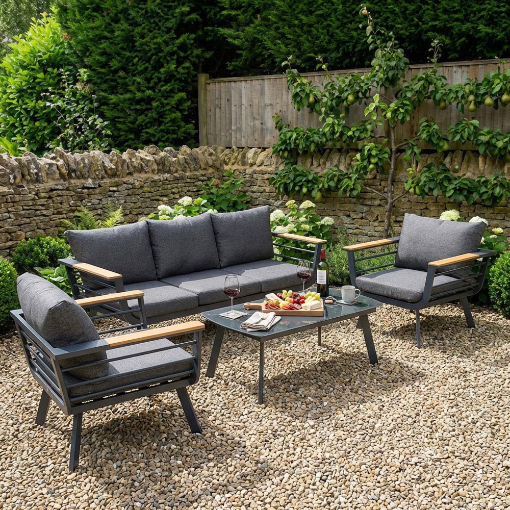 Saltram Sofa Set - Grey Image 5