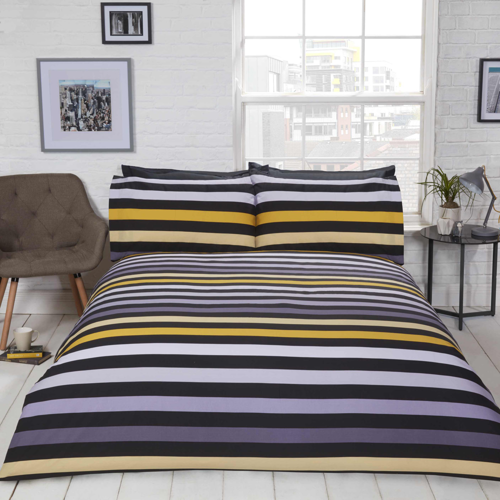 Rapport Home 3D Single Ochre Duvet Set Image 2