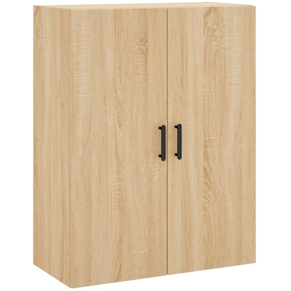 vidaXL 2 Door Brown Sonoma Oak Wall Mounted Cabinet Image 2