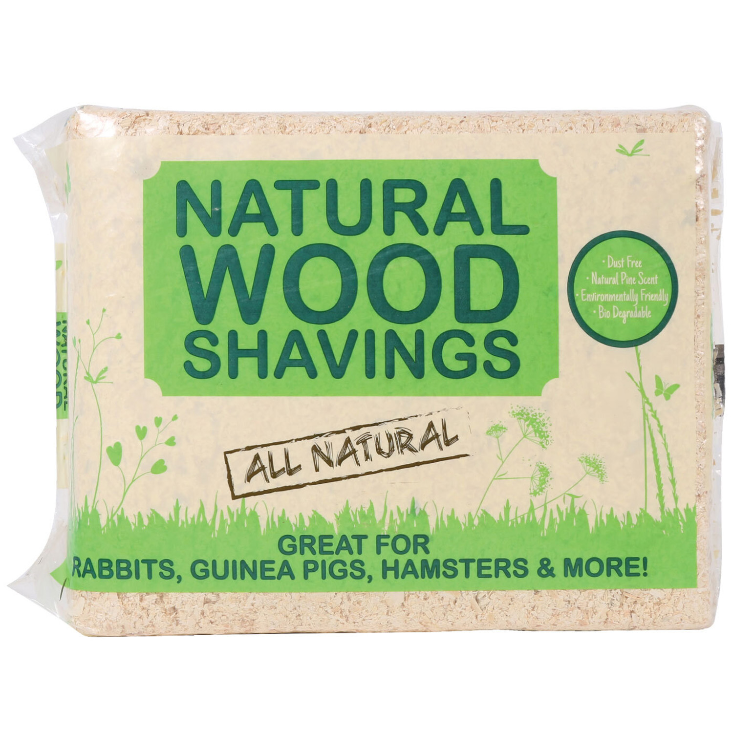 Natural Wood Biodegradable Shavings 3.5kg Image