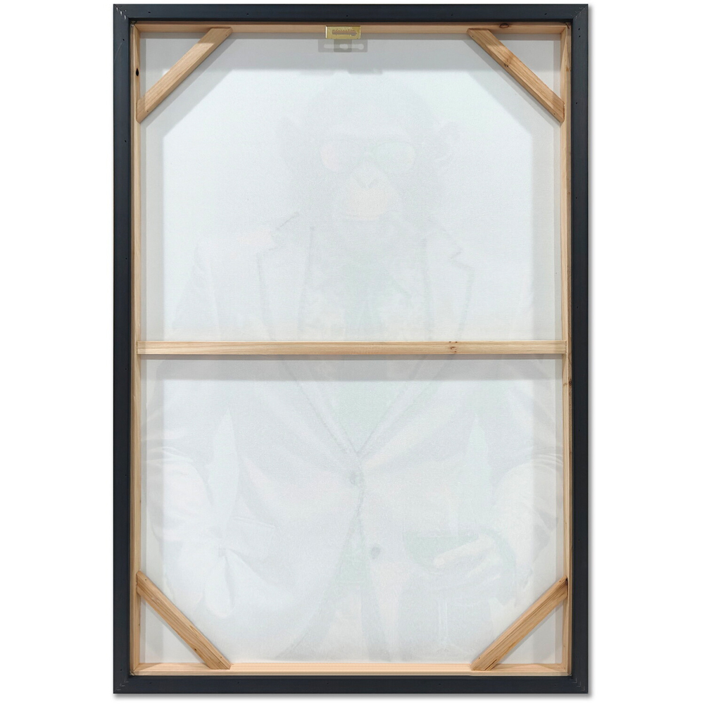 Stylish Monkey Framed Canvas Image 5
