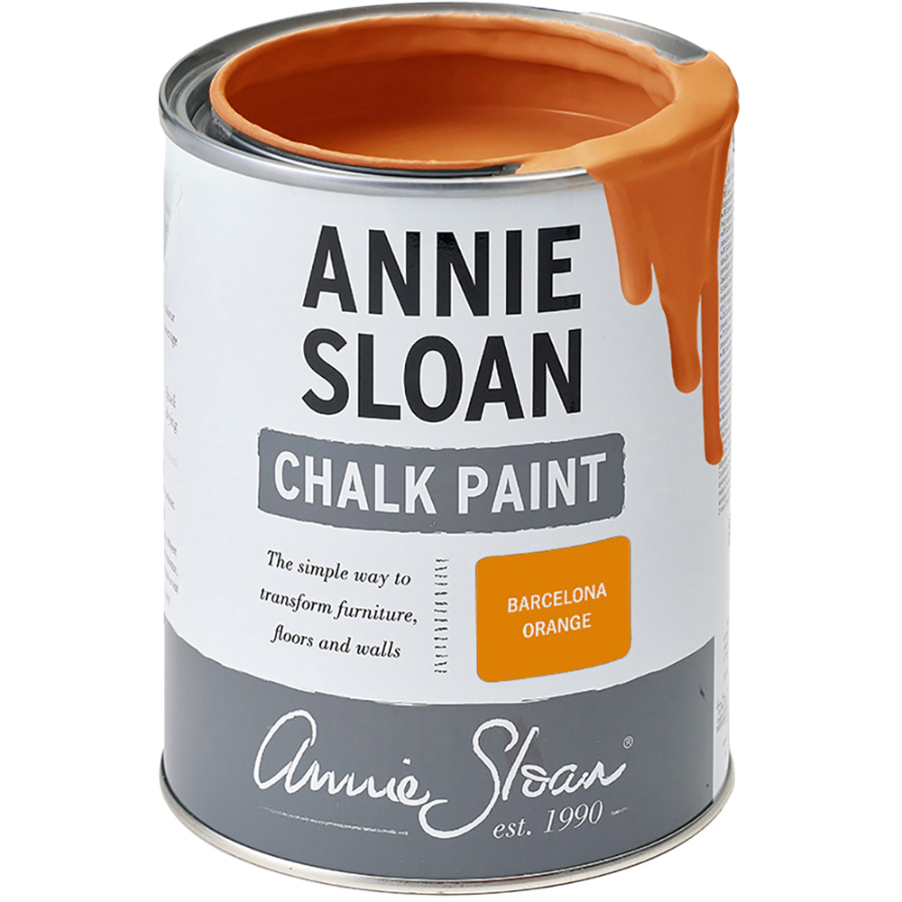 Annie Sloan Barcelona Orange Matt Chalk Paint 1L Image 2