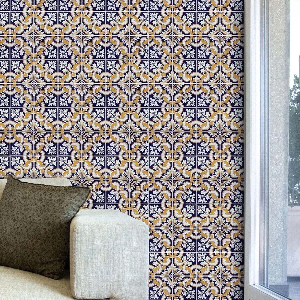 Walplus Talavera Tiles Mural Sticker Image 3