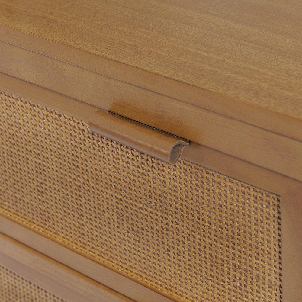 Teamson Home Hatteras 4 Drawer Natural Dresser Image 6
