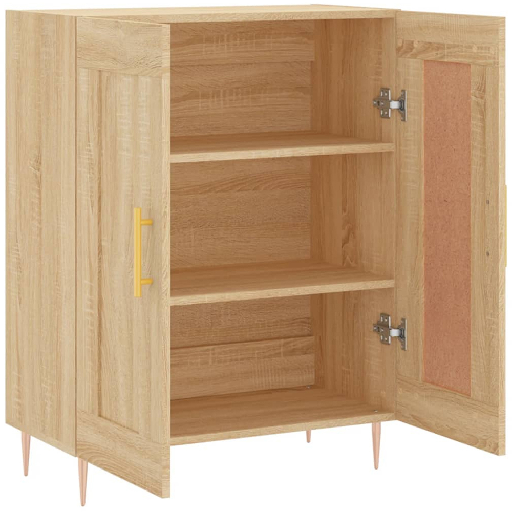 vidaXL 2 Door Sonoma Oak Sideboard Image 6