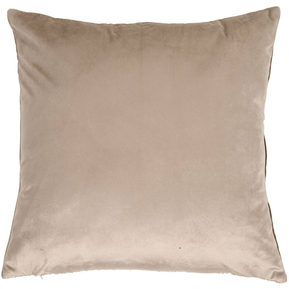 Pack of 2 Sofia Pleated Velvet Cushion Covers Gold Image 6