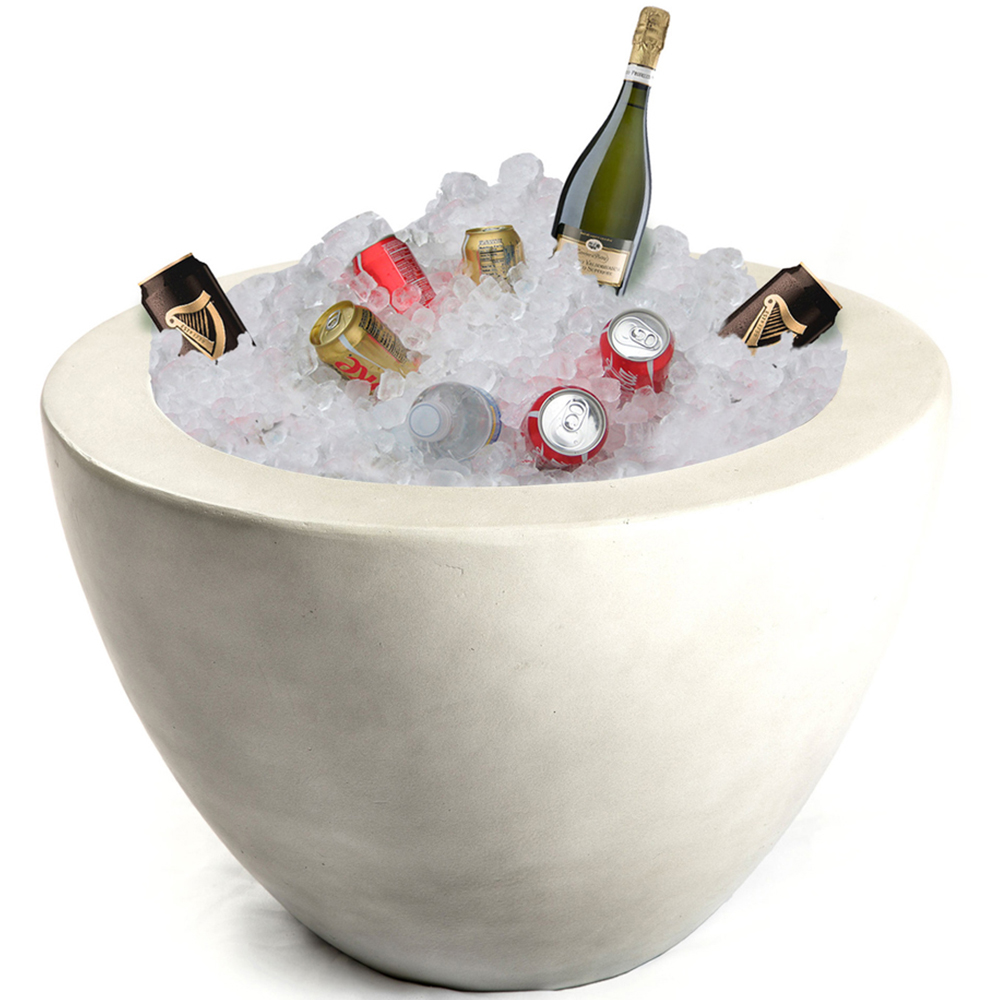 Centurion Supports Fireology Diablo White Stone Effect Fire Pit Image 4