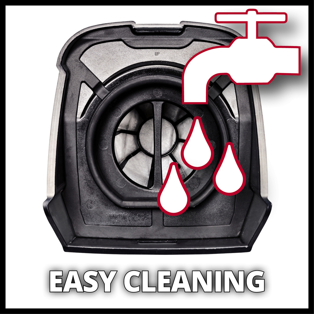 Einhell Power X-Change TE-HV 18/06 Li-Solo Cordless Vacuum Cleaner Image 7