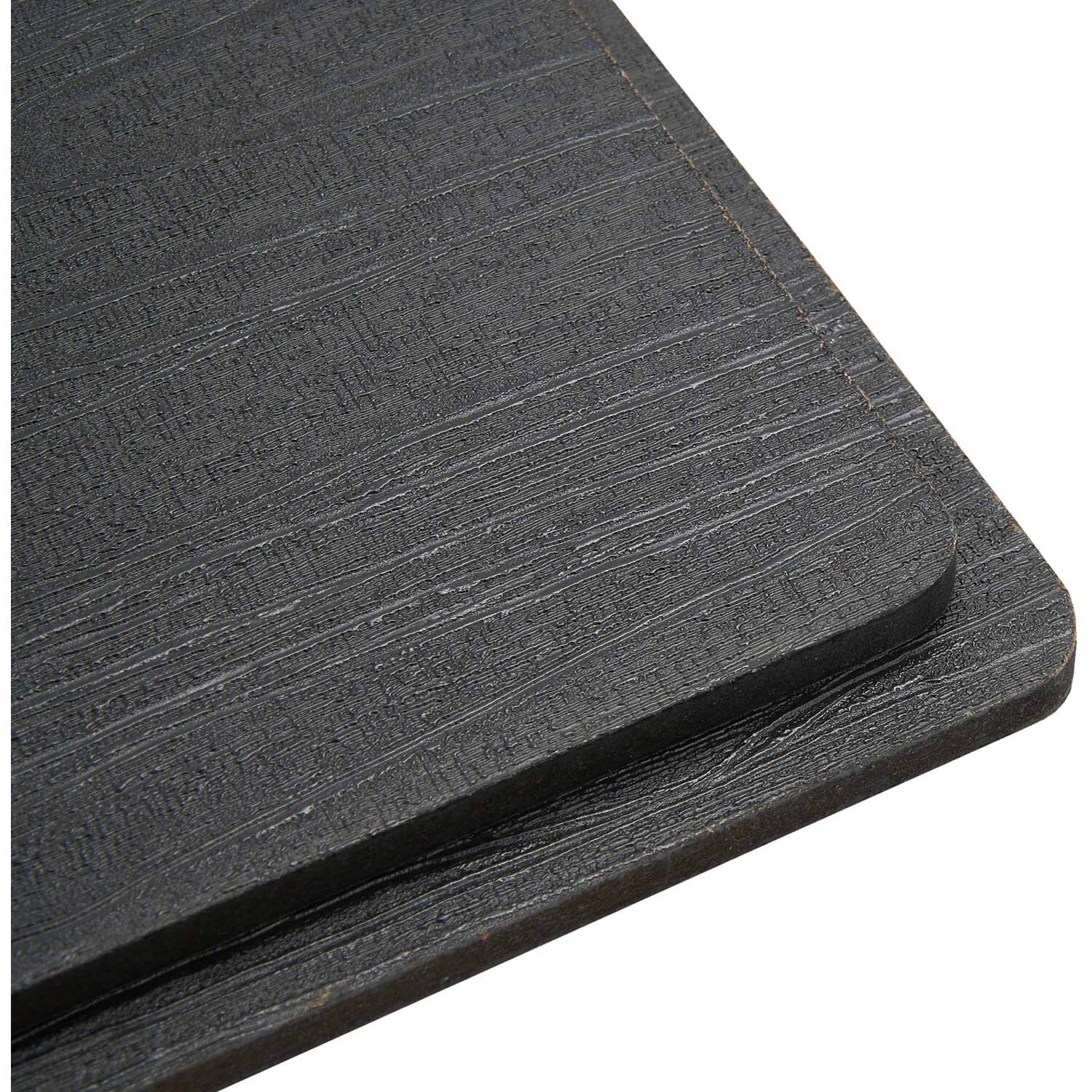 Pack of 2 Malmo Wood Effect Placemats - Black Image 2