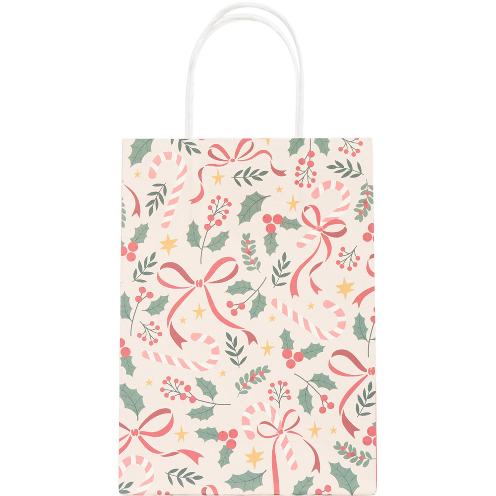 Pack of 10 Christmas Bow Party Bags Image 4