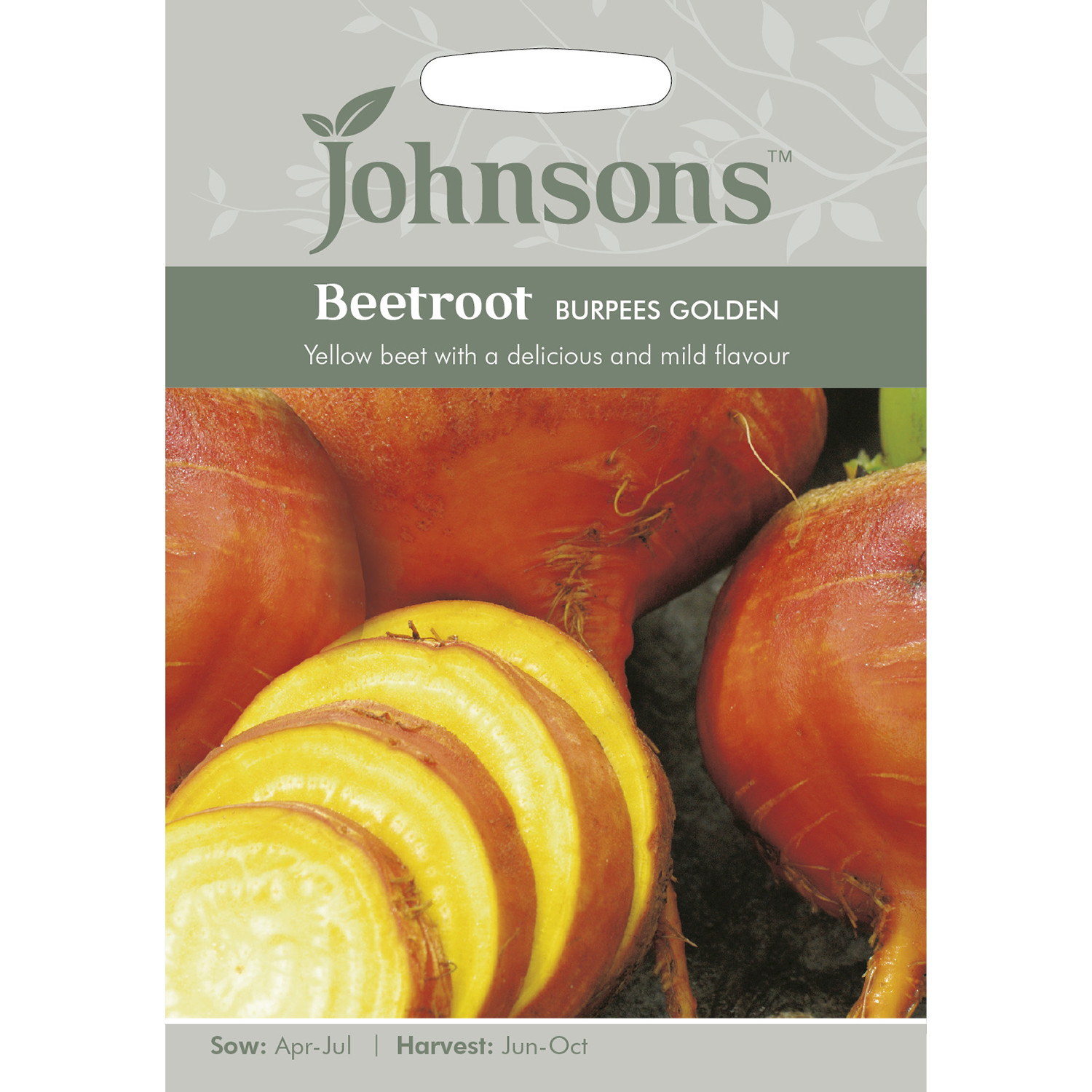 Johnsons Burpees Golden Beetroot Seeds Image 2