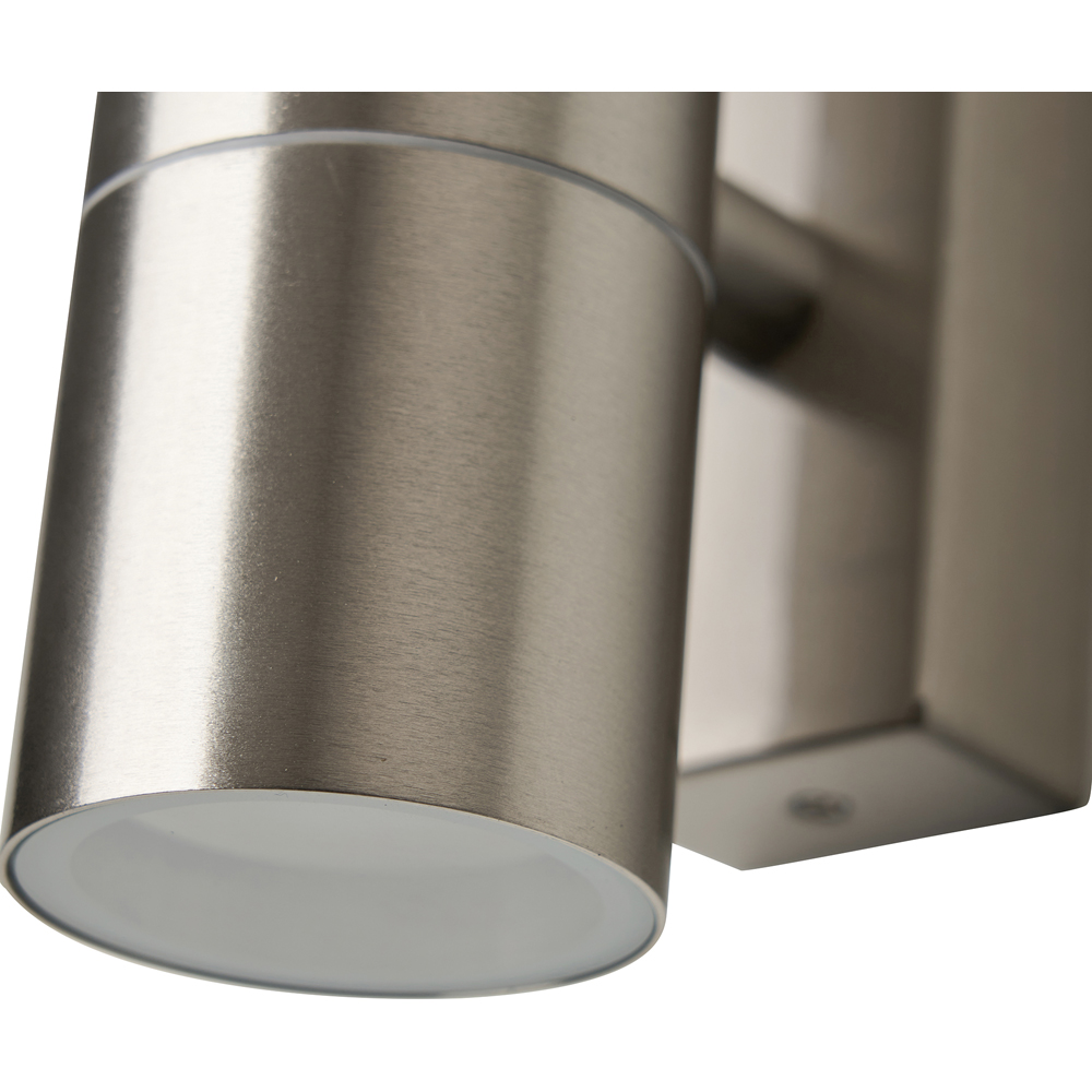 Zink Luna 2 Light Stainless Steel Up and Down Wall Light Image 4