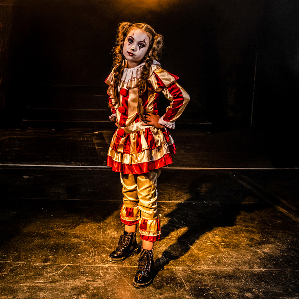 Rubies Medium Carnival Clown Halloween Costume 6 to 8 Years Image 2