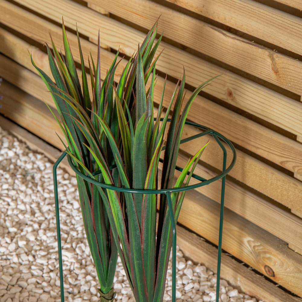 Samuel Alexander Dark Green Metal Herbaceous Plant Support 40 x 20cm Image 4