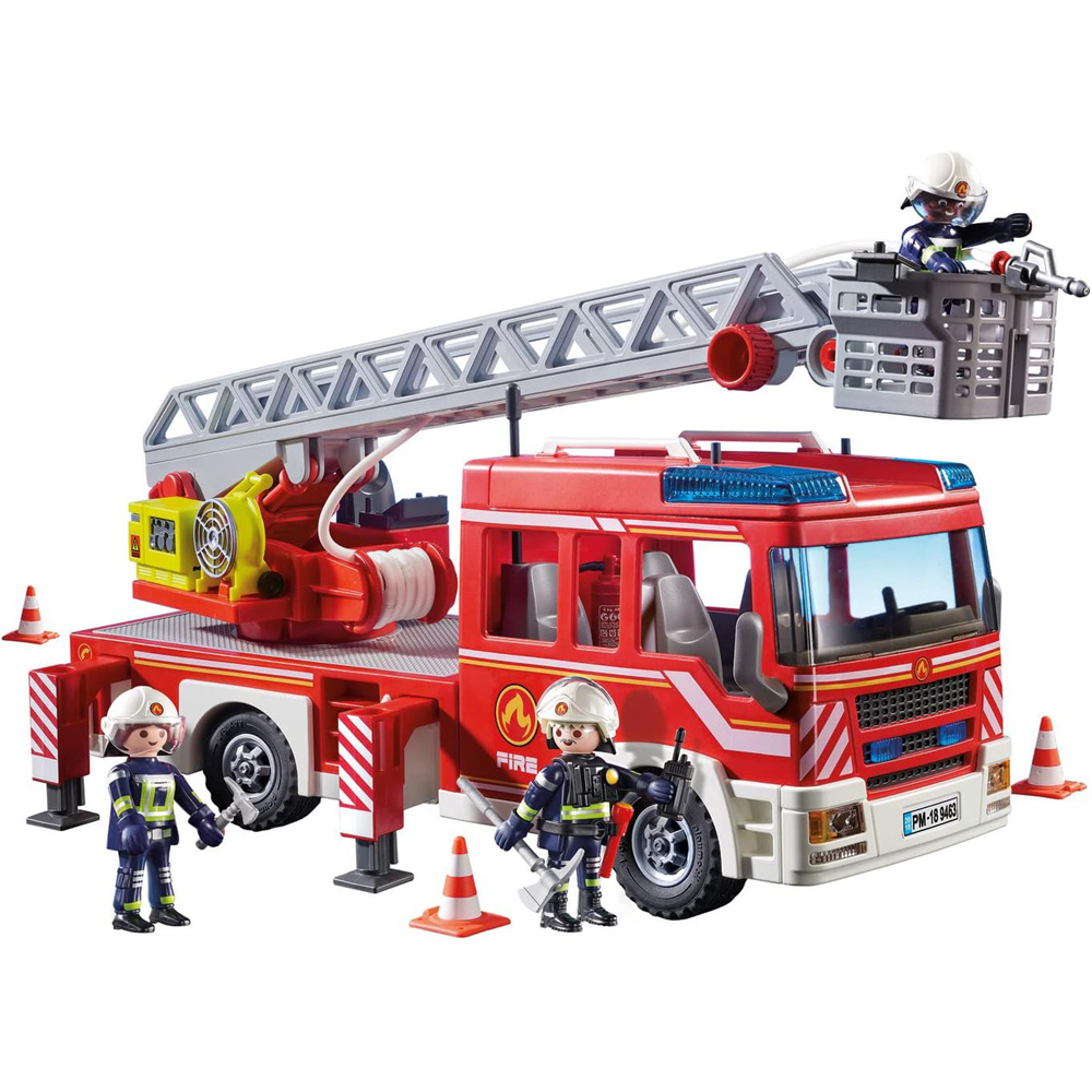 Playmobil Fire Ladder Playset Image 3