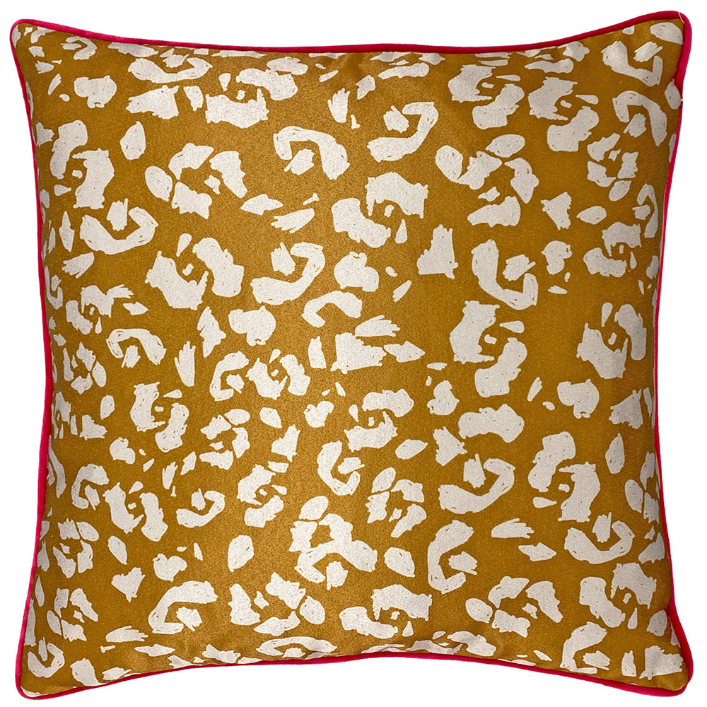 furn. Psychedelic Pink Jungle Tropical Cushion Image 3
