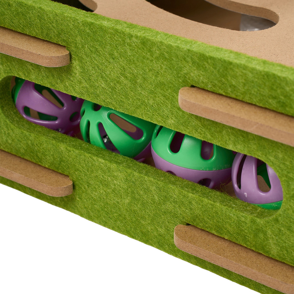 H&O Direct Green Interactive Cat Puzzle Box Toy Image 4