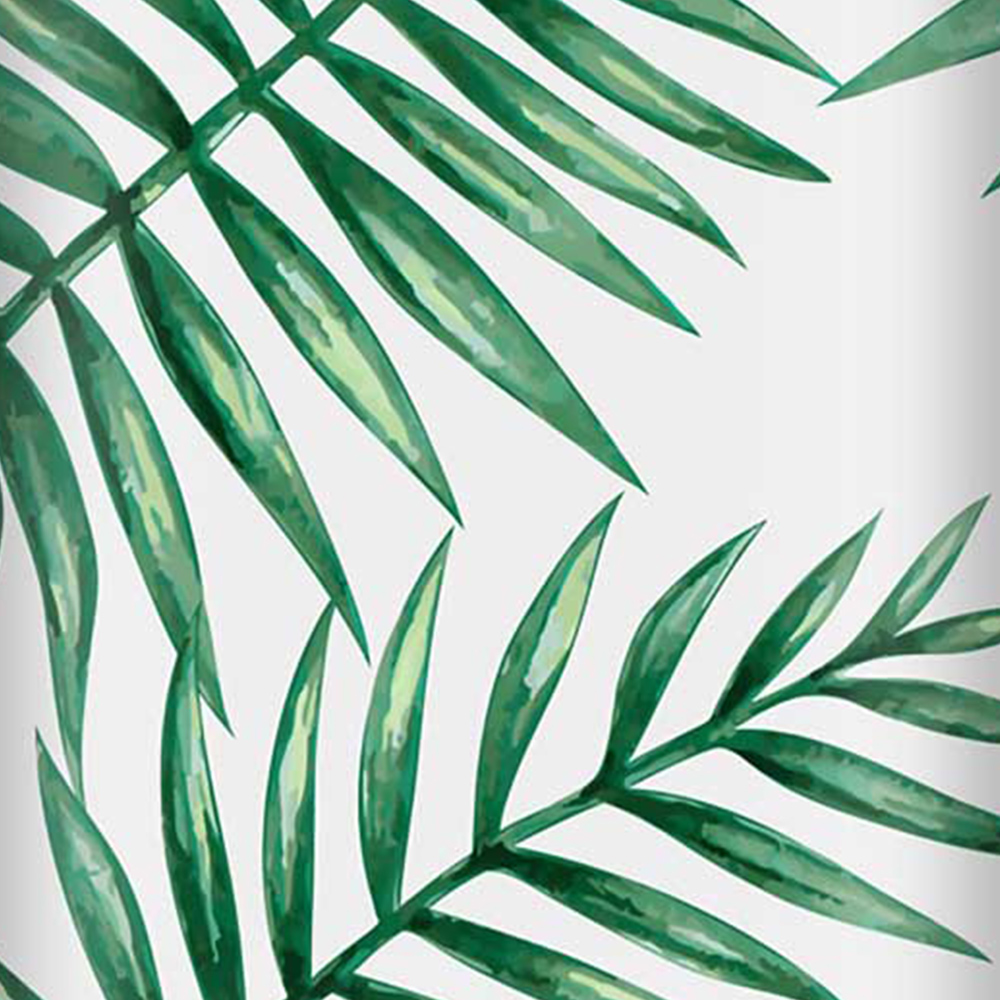 Warren Reed Designer Mini Cabin Watercolour Tropical Leaves Suitcase Image 3