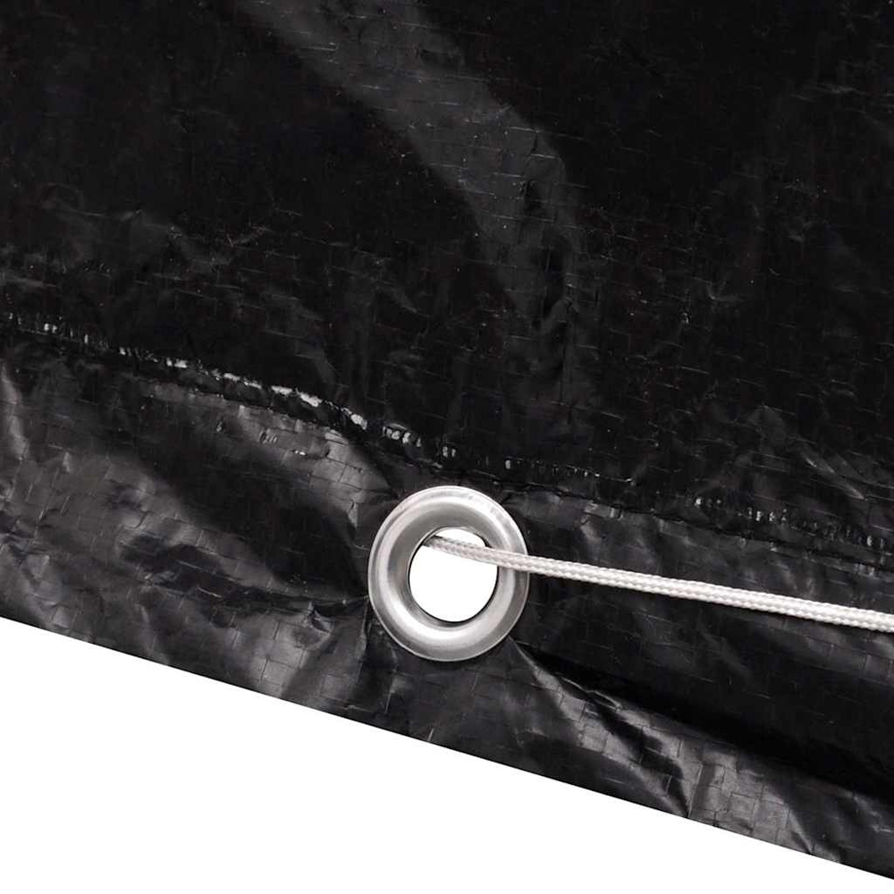 Walplus Black Water Resistant Garden Furniture Cover 140 x 70 x 90cm Image 4