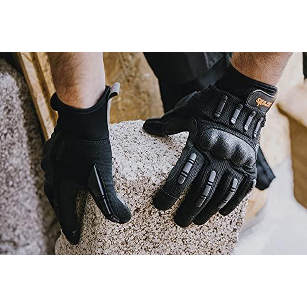 Scruffs XL/10 Black Trade Shock Impact Gloves Image 3