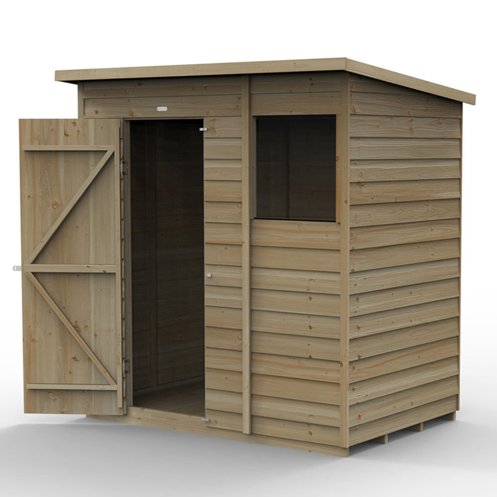 Forest Garden 4LIFE 6 x 4ft Pent Shed Image 3