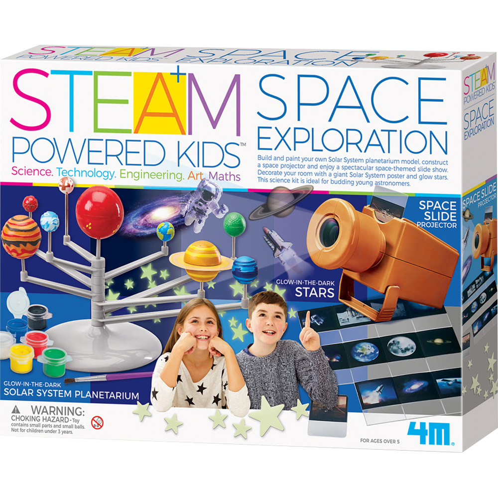 4M Steam Powered Kids Space Exploration Playset Image 1