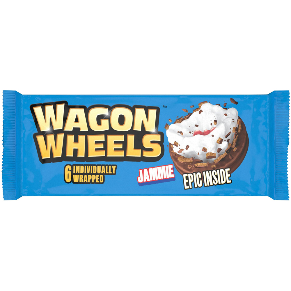 Burtons Jammie Wagon Wheels 6 Pack Image