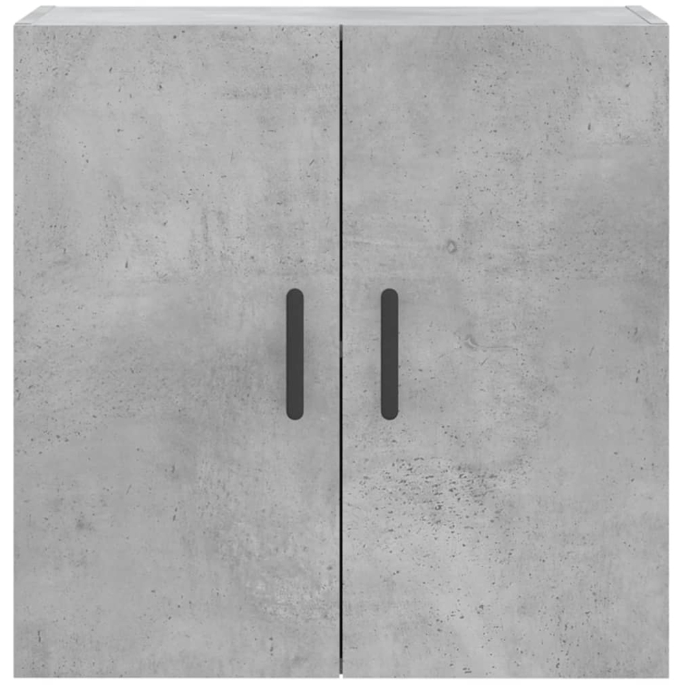 vidaXL 2 Door Concrete Grey Wall Cabinet Image 5