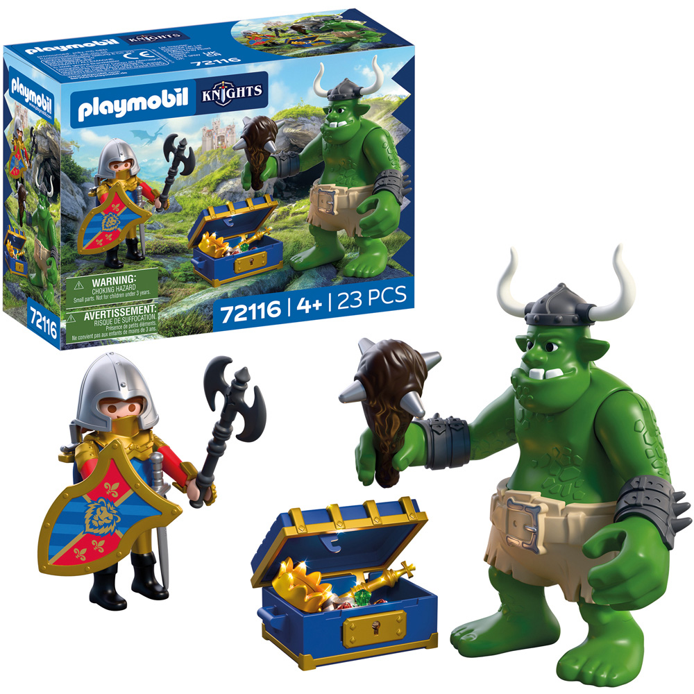 Playmobil Troll with Lion Knight Treasure Playset Image 3