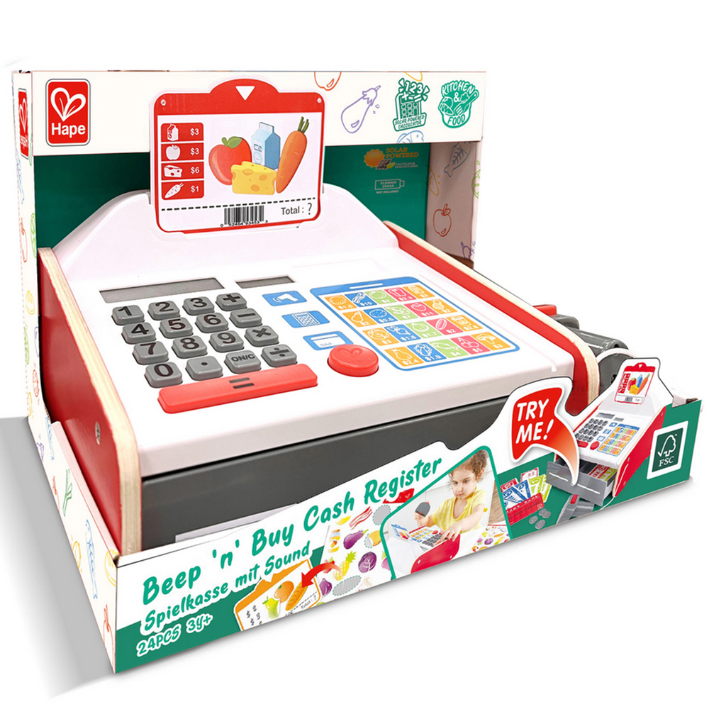 Hape Beep and Buy Cash Register Playset Wilko