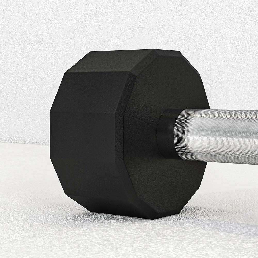 SPORTNOW 12 Sided Shape Dumbbell Set 4kg 2 Pack Image 3