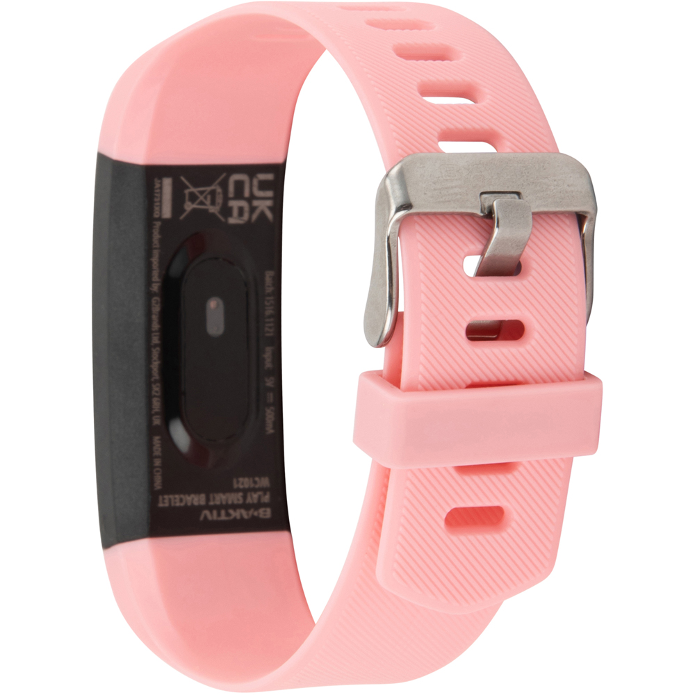 B-Aktiv Play Pink Smart Activity Tracker Bracelet Image 3