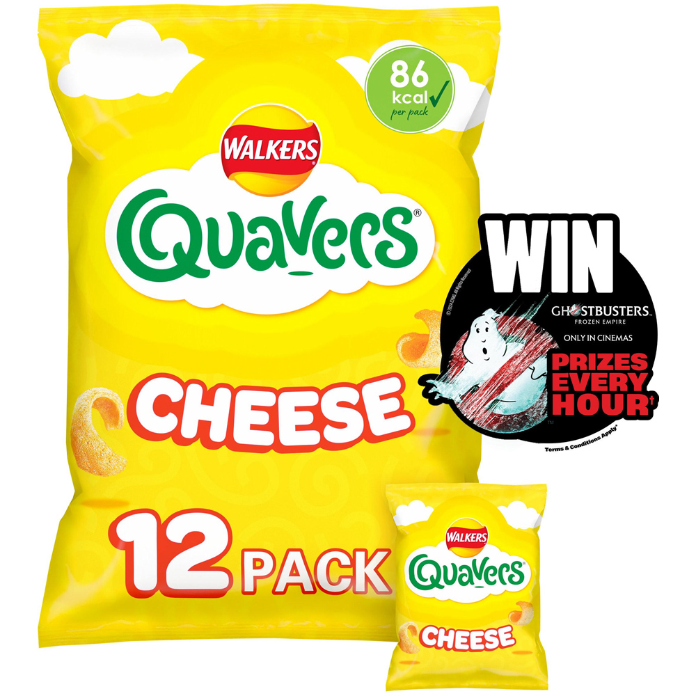 Walkers Quavers Cheese 12 Pack Image