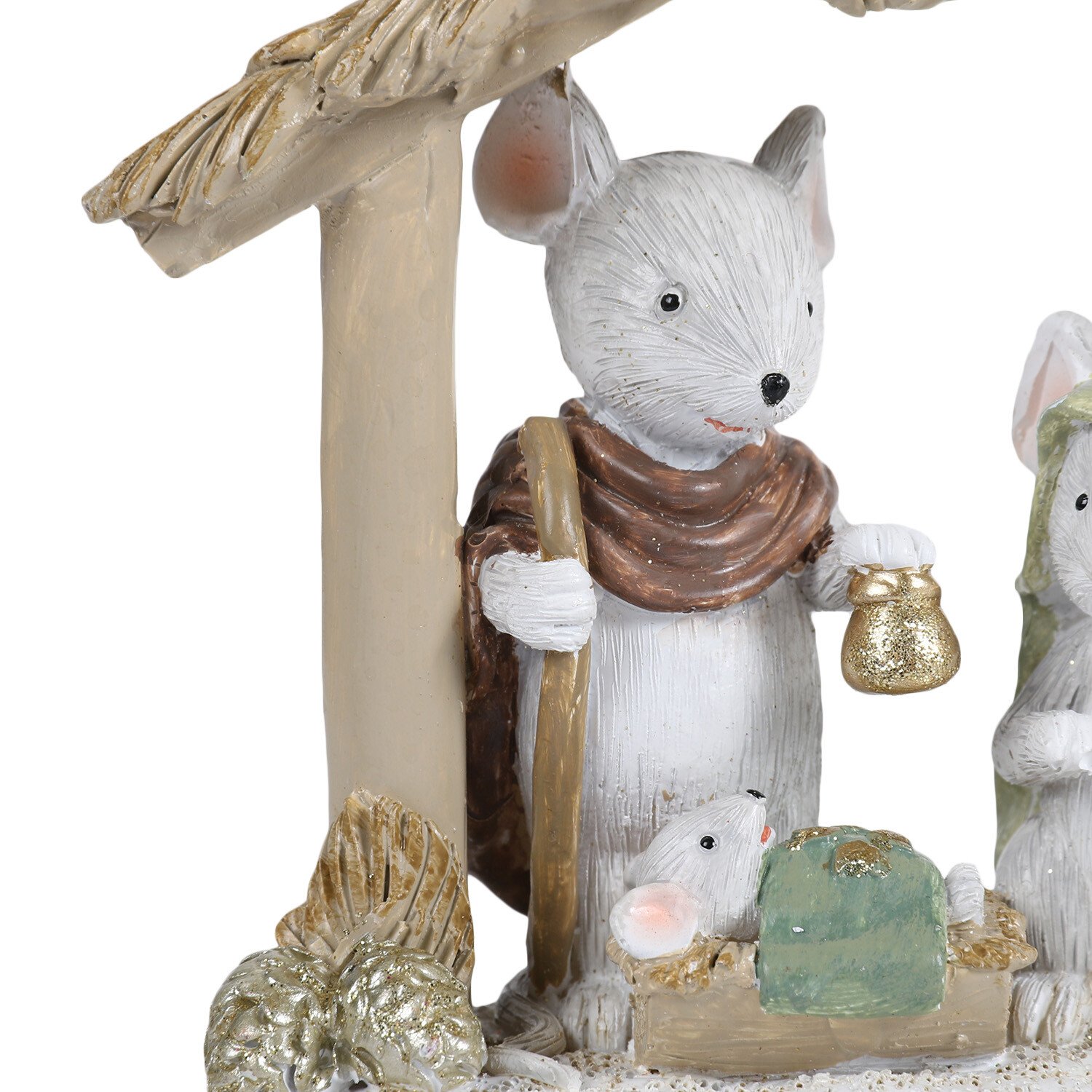 Nativity Mice Scene - Multicolour Image 2