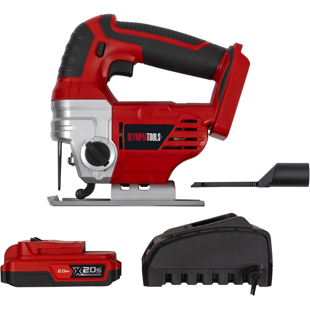 Olympia Power Tools X20S 20V 1 x 2.0Ah Li-ion Jigsaw Image 2